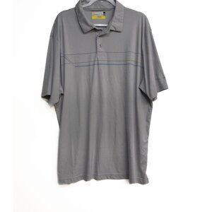 Jack Nicklaus Mens Eco Choice Gray Polo Shirt XXL